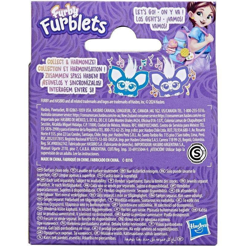 Furby Furblet Ree-Mix 2-Inch Keychain Plush Toy, , large image number 2