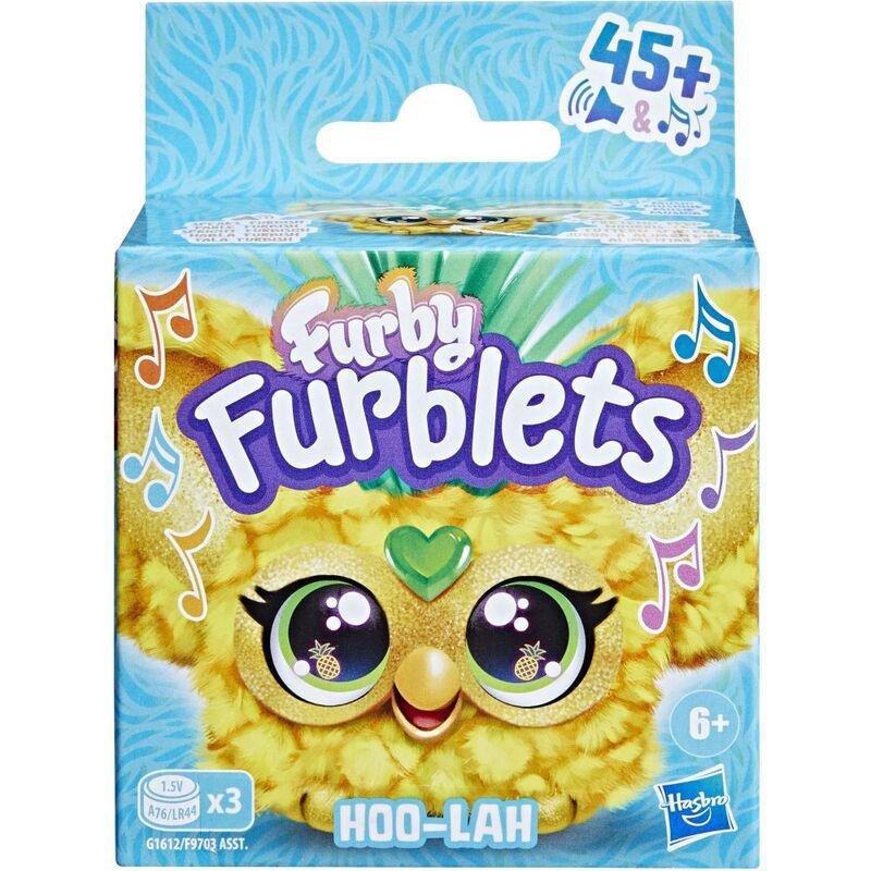 Furby Furblet Hoo-Lah 2-Inch Keychain Plush Toy, , large image number 1
