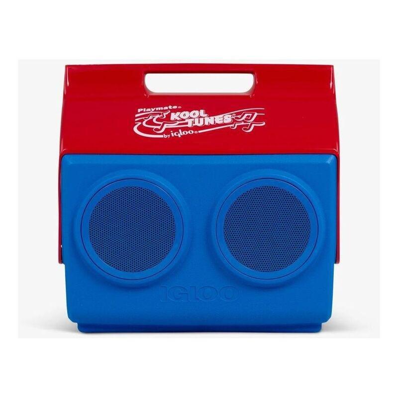Igloo Playmate Classic Kool Tunes Cool Box - Sneaky Blue/Red Star, , medium