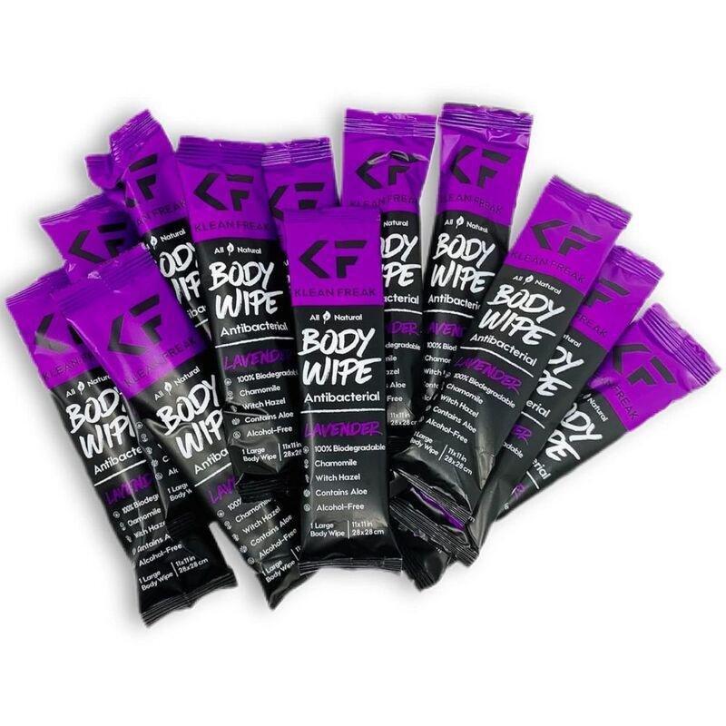 Klean Freak Lavender Body Wipes (Pack Of 12) - Purple, , large image number 0