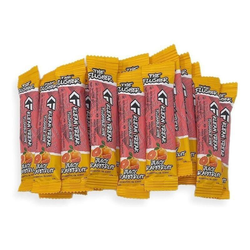Klean Freak Juicy Grapefruit The Flusher Wipes (Pack Of 20), , medium