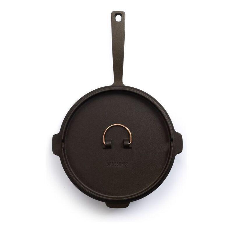 Barebones 10-Inches All In One Cast Iron Skillet - Black, , medium