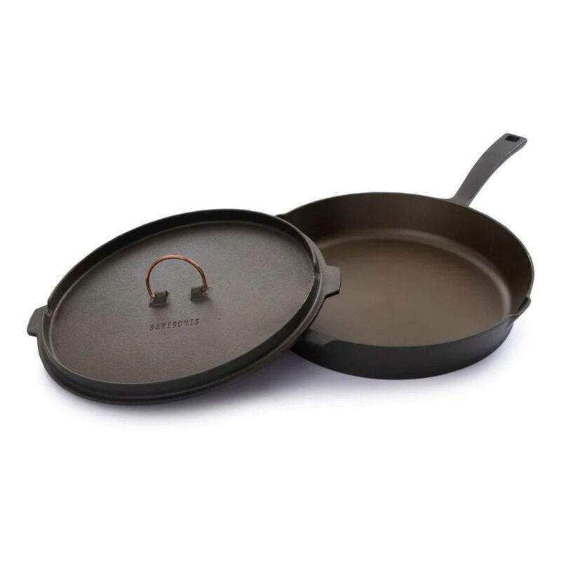 Barebones 12-Inches All In One Cast Iron Skillet - Black, , medium