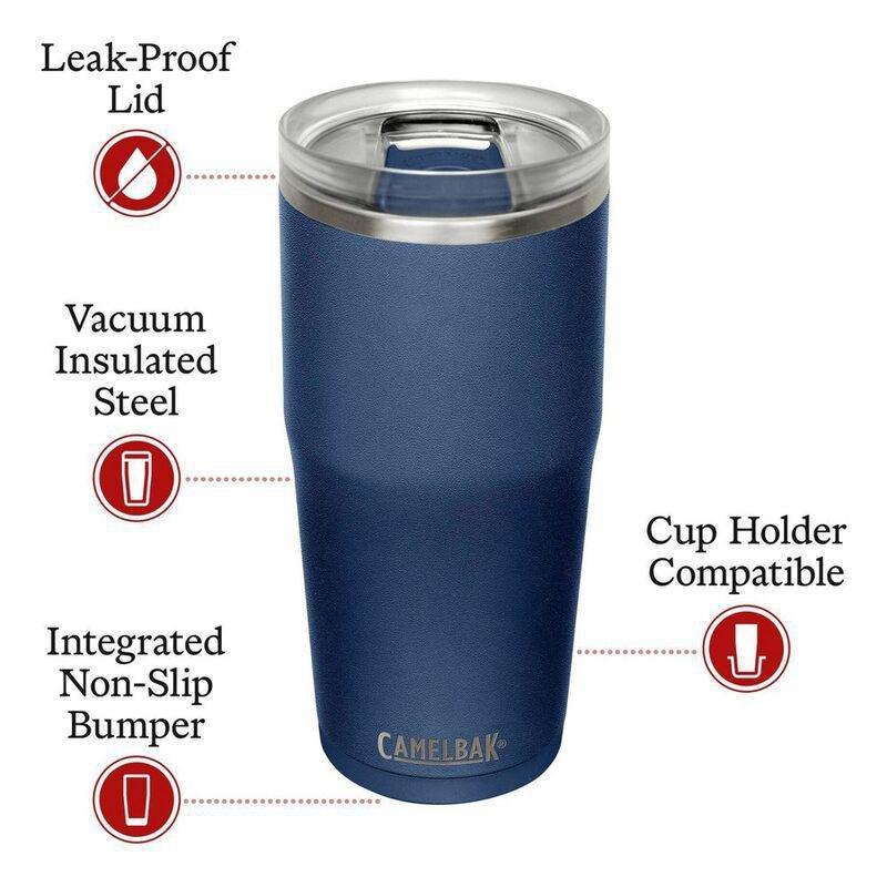 Camelbak Thrive 20 oz Travel Tumbler Insulated Stainless Steel - Navy 591ml, , large image number 1