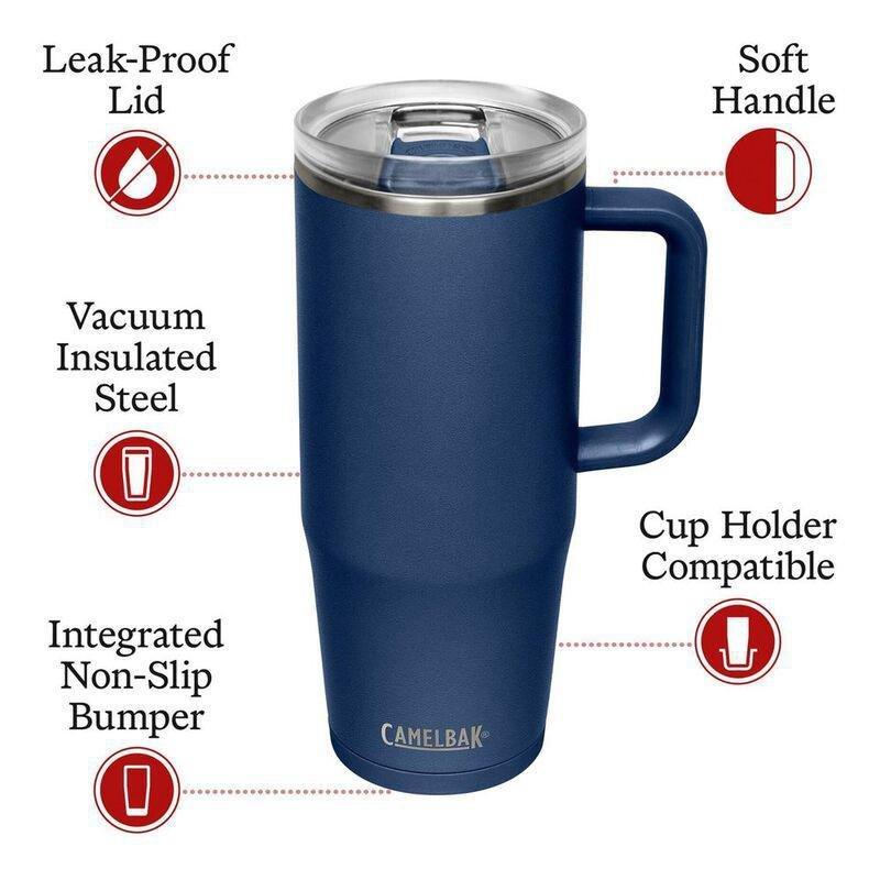 Camelbak Thrive 32 oz Travel Mug Insulated Stainless Steel - Navy 946ml, , large image number 1