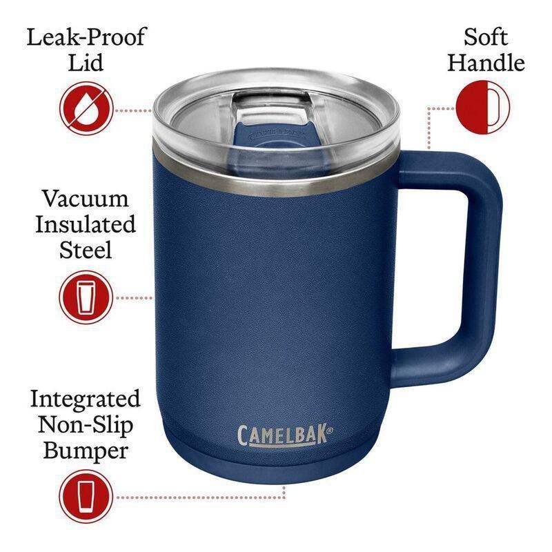 Camelbak Thrive 16 oz Travel Mug Insulated Stainless Steel - Navy 473ml, , large image number 1