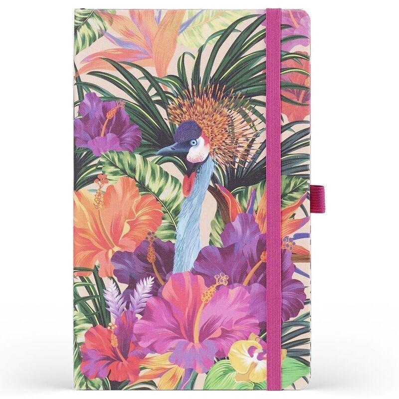 Castelli Medium Ruled Eden Notebook - Tropical (13 x 21 cm), , large image number 1