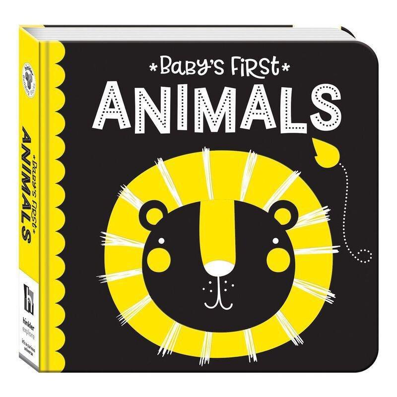 Building Blocks High Contrast Neon Baby'S First Animals | Hinkler Books, , large image number 0