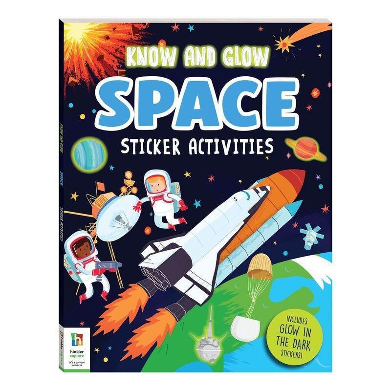 Know And Glow Space Sticker Activities | Hinkler Books, , medium