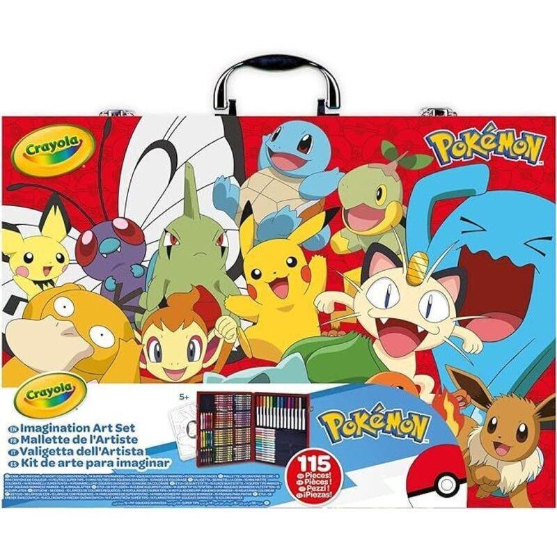 Crayola Pokemon Art Case Set, , large image number 0