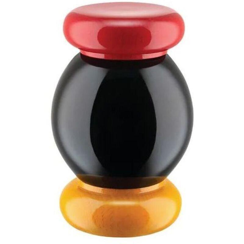 Alessi Salt-Pepper Castor - Black, , medium