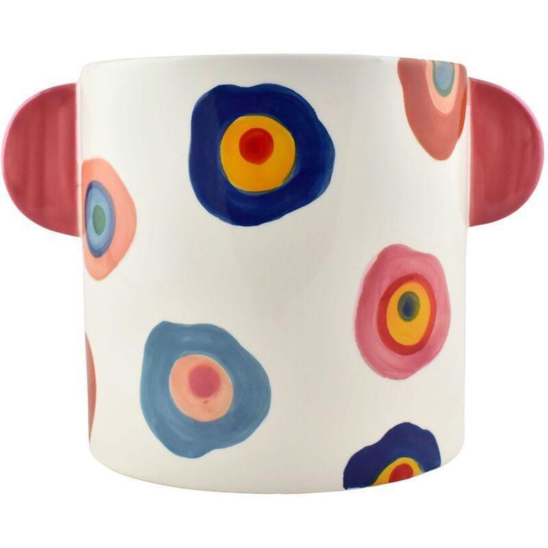 Que Rico Plant Pot Valeria - Ojos Vivos, , medium