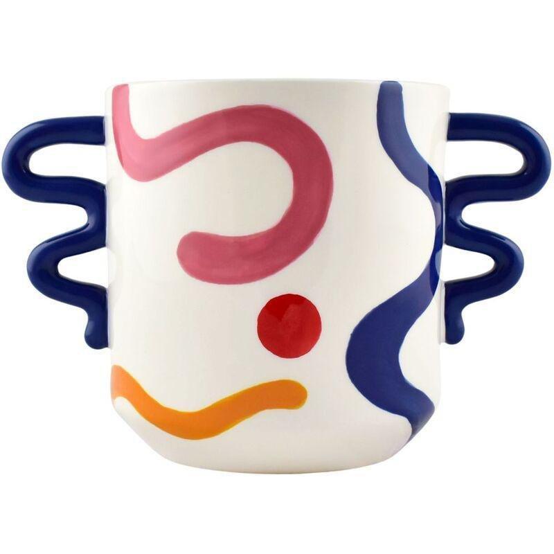 Que Rico Plant Pot Eva - Pintura Locura, , large image number 0
