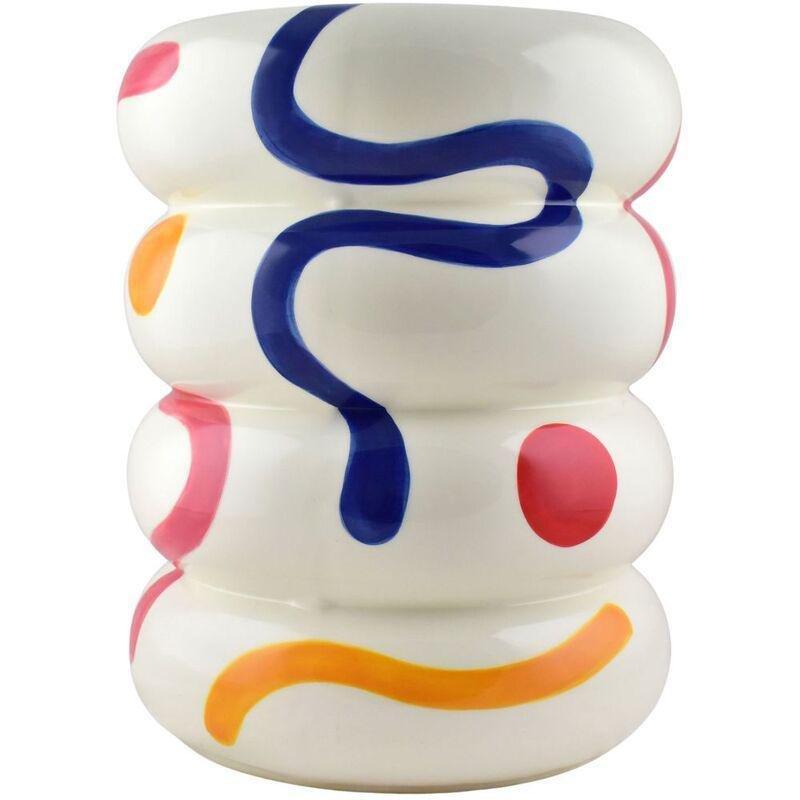 Que Rico Plant Pot Martina - Pintura Locura, , medium