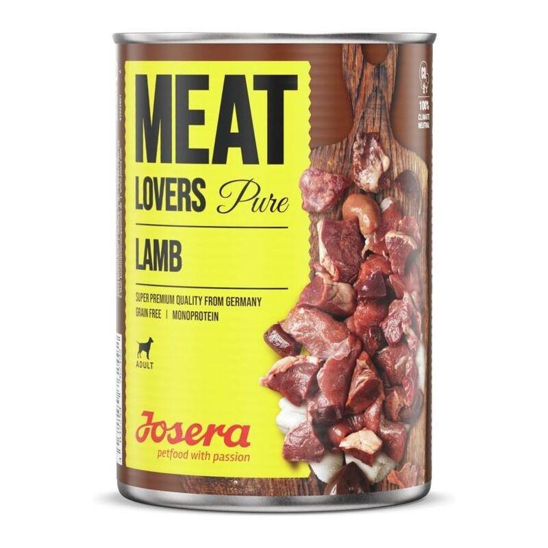 Josera Meat Lovers Pure Lamb Dog Wet Food 400g, , large image number 0