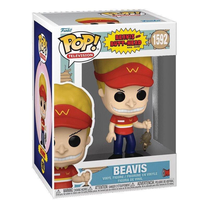 Funko Pop! TV Beavis & Butthead Beavis (Burger World Uniform)Vinyl Figure, , large image number 0