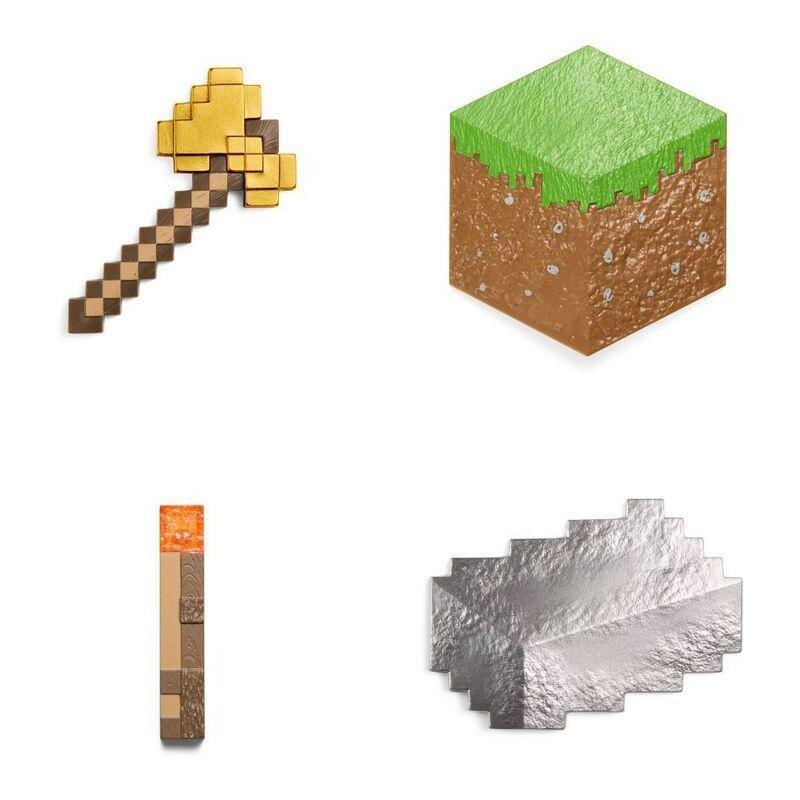 The Noble Collection Minecraft: Inventory Chest Set - The End/Plains/Forest/Caves (Assortment - Includes 1), , large image number 1