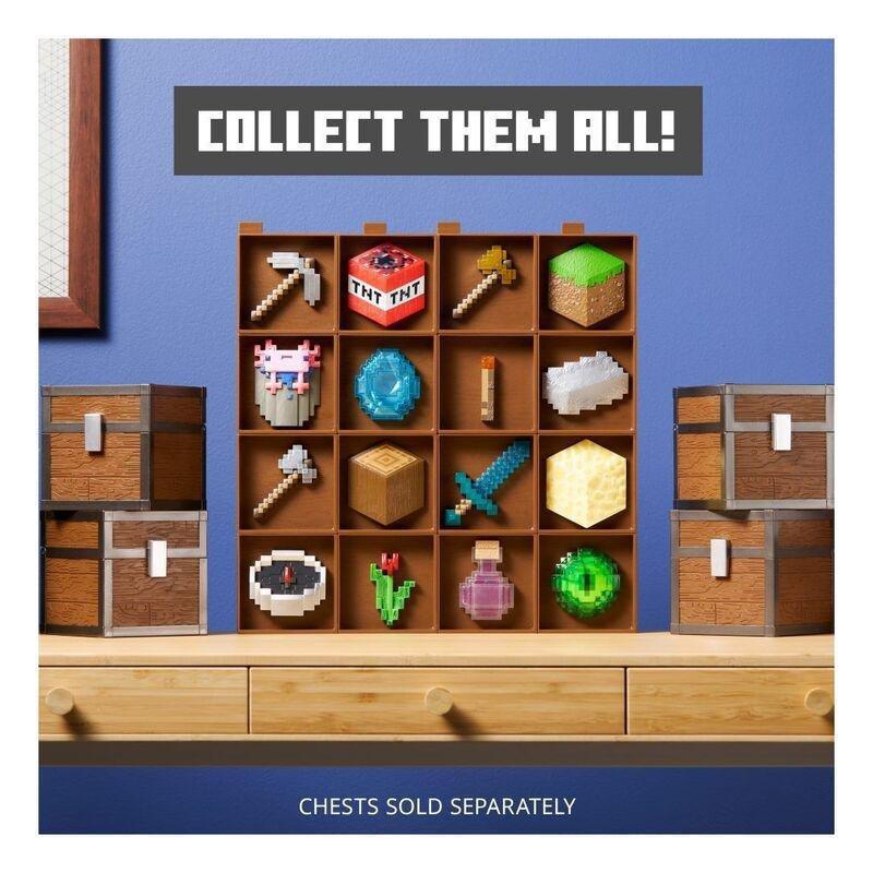 The Noble Collection Minecraft: Inventory Chest Set - The End/Plains/Forest/Caves (Assortment - Includes 1), , large image number 7