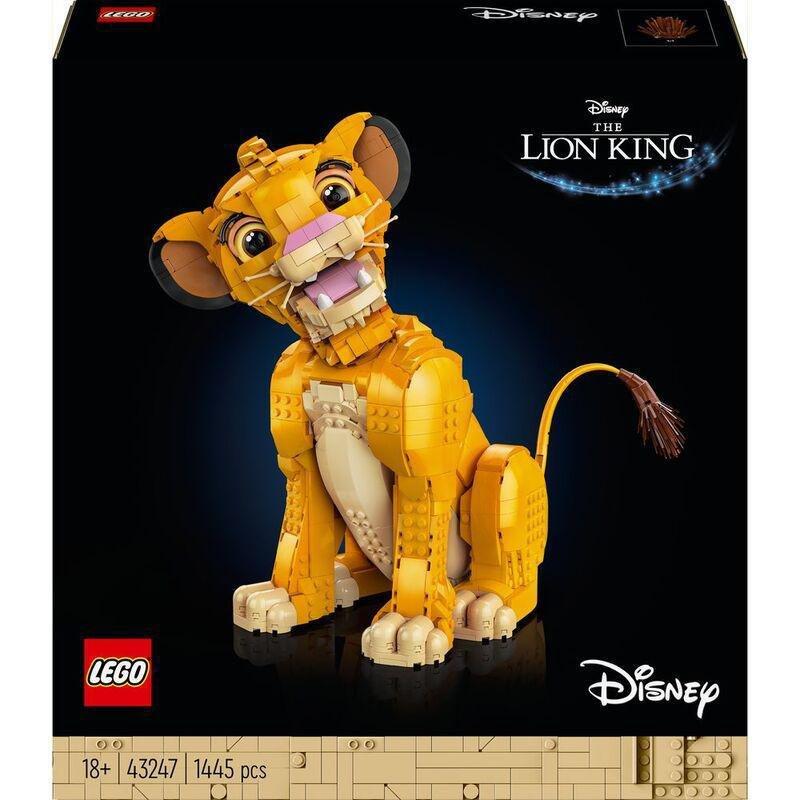 LEGO Disney The Lion King Young Simba Building Set 43247 (1445 Pieces), , large image number 0