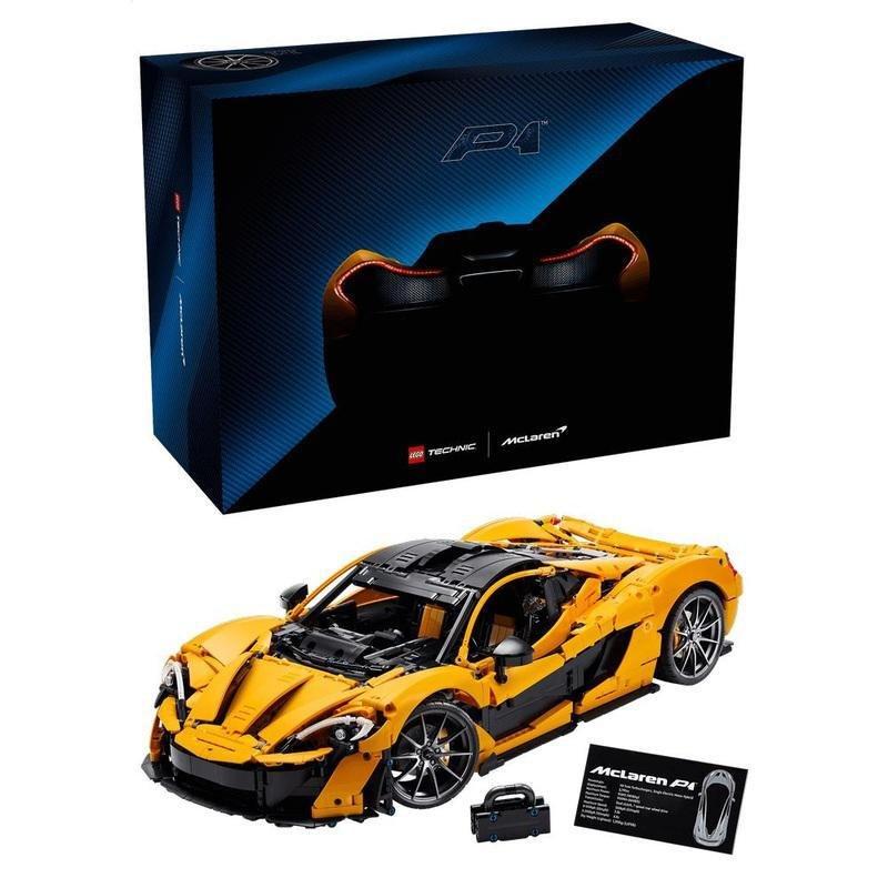 LEGO Technic McLaren P1 Hypercar Set For Adults Building Set 42172 (3893 Pieces), , medium