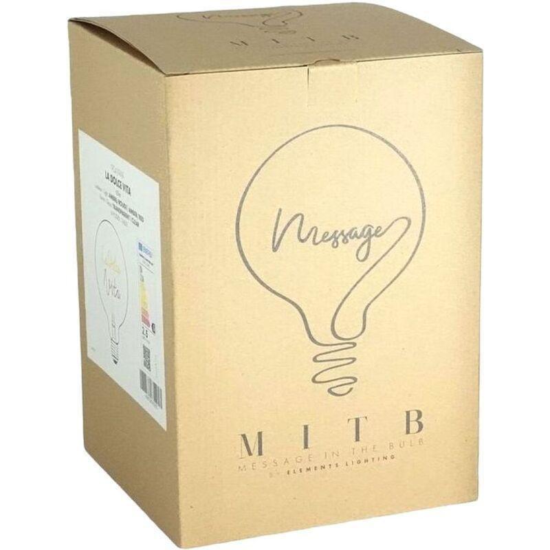 Message In The Bulb - Jingle Bells - Clear Glass/Green & Red LED Light Bulb (6 Volt), , large image number 1