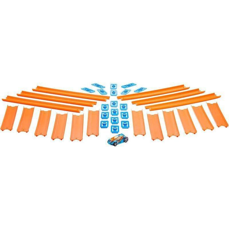 Hot Wheels Track Builder Playset With 1 1.64 Die-Cast Car, , large image number 2