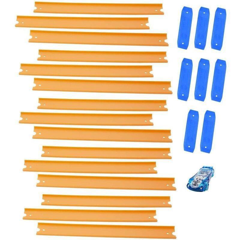 Hot Wheels Track Builder Playset With 1 1.64 Die-Cast Car, , large image number 3