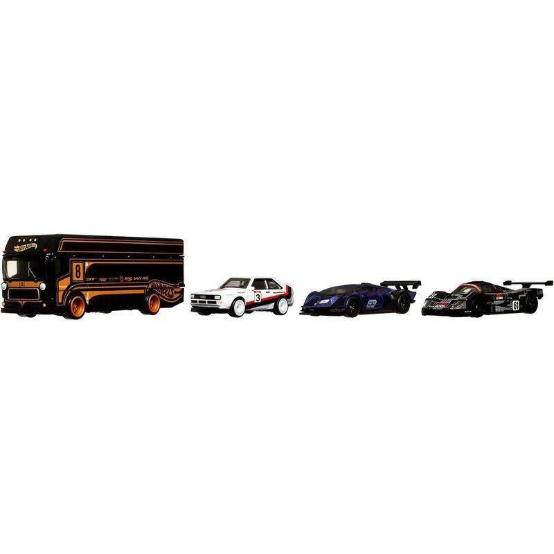Hot Wheels Premium Track Day Collector Playset (Pack Of 4) (Assortment - Includes 1), , medium
