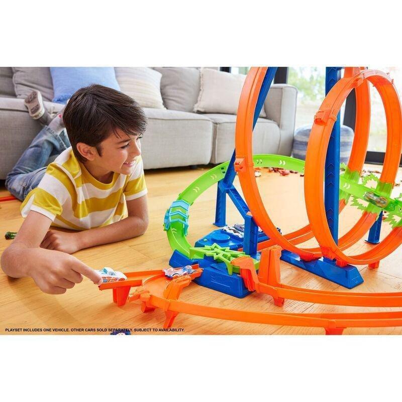 Hot Wheels Action Epic Crash Dash Playset With 1 Die-Cast Car, , large image number 1