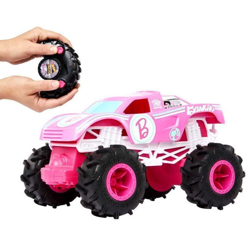 Hot Wheels Monster Trucks Barbie 1.24 Scale Remote Control Car, , large image number 2
