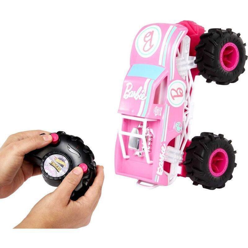 Hot Wheels Monster Trucks Barbie 1.24 Scale Remote Control Car, , large image number 3