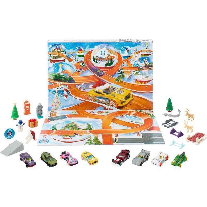 Hot Wheels 2024 Winter Advent Calendar (Pack Of 24), , large image number 0
