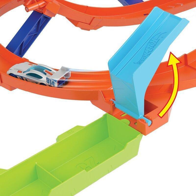 Hot Wheels Action Loop Cyclone Challenge Playset With 1 1.64 Die-Cast Car, , large image number 3
