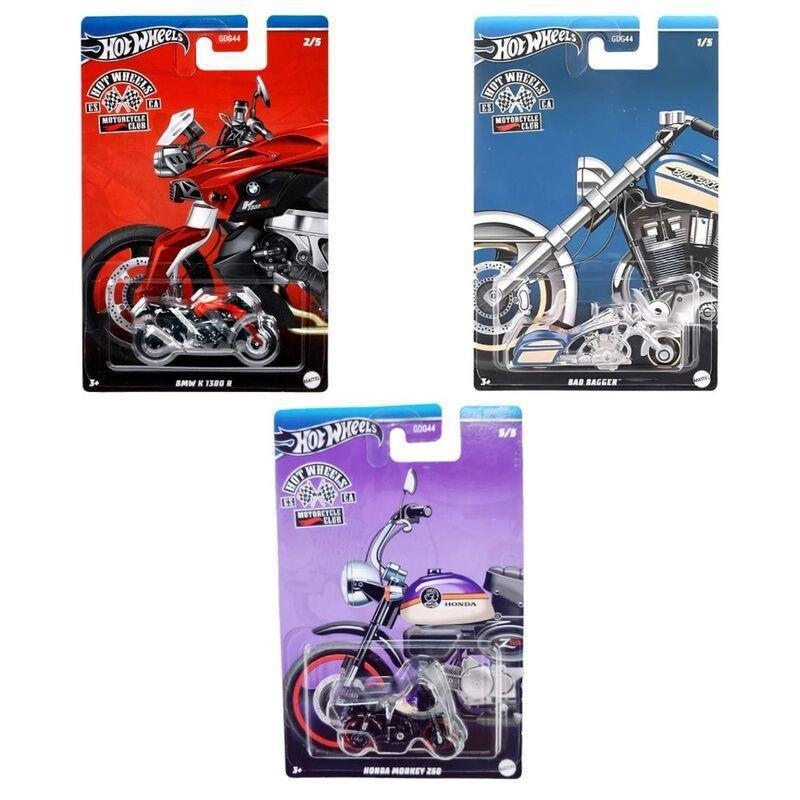 Hot Wheels Motorcycle Club 1.64 Die-Cast Car (Assortment - Includes 1), , large image number 0