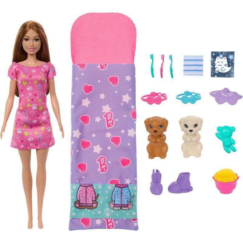 Barbie Puppy Slumber Party Color Change Playset, , large image number 0