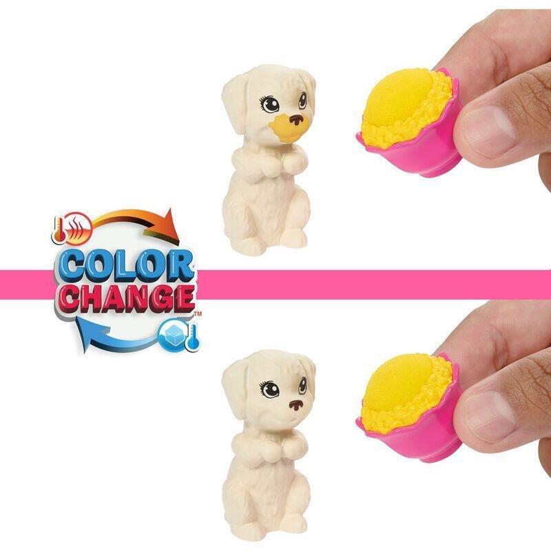 Barbie Puppy Slumber Party Color Change Playset, , large image number 1