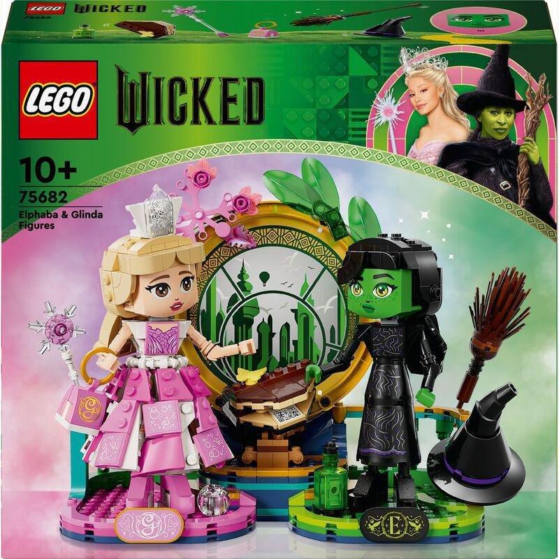 LEGO Wicked Elphaba & Glinda Figures Fantasy Toy Construction Building Set 75682 (558 Pieces), , medium