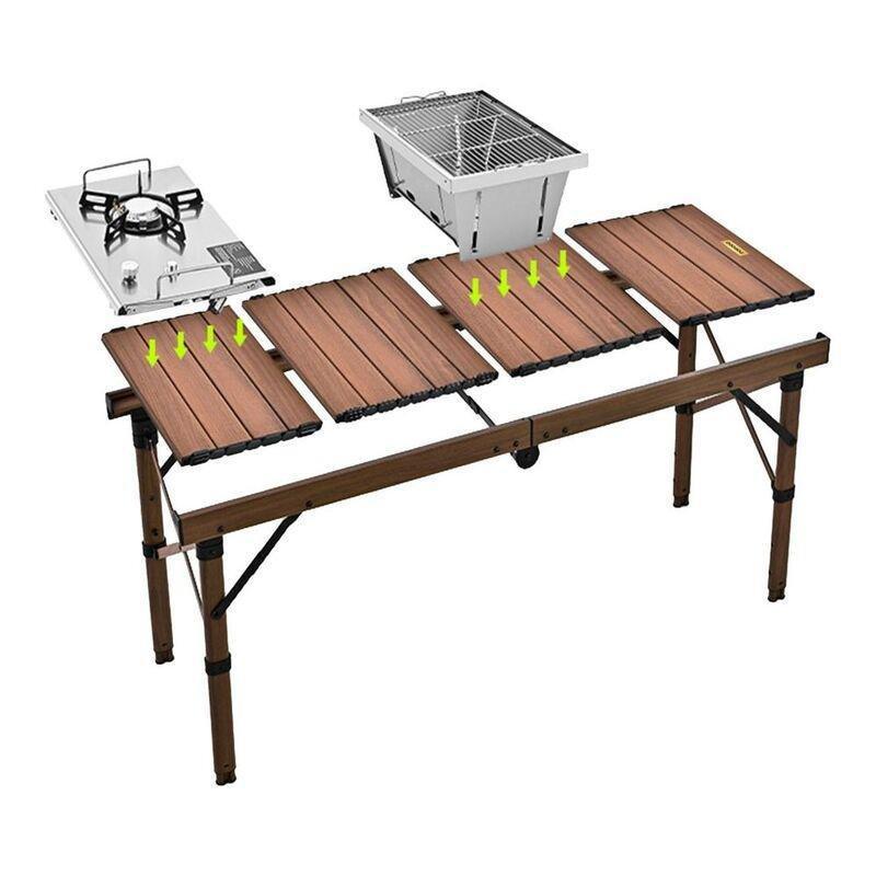 Porodo Lifestyle Grill & Gas Stove Portable Station - Brown, , medium