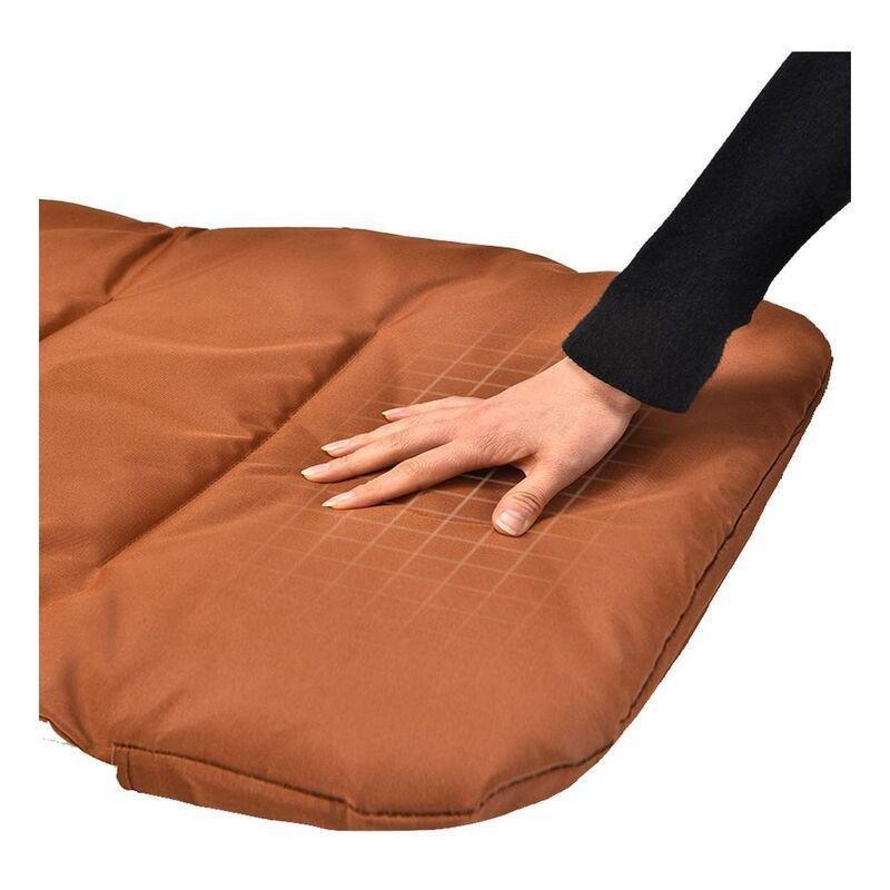 Porodo Lifestyle Camping Foldable Chair - Brown, , large image number 1
