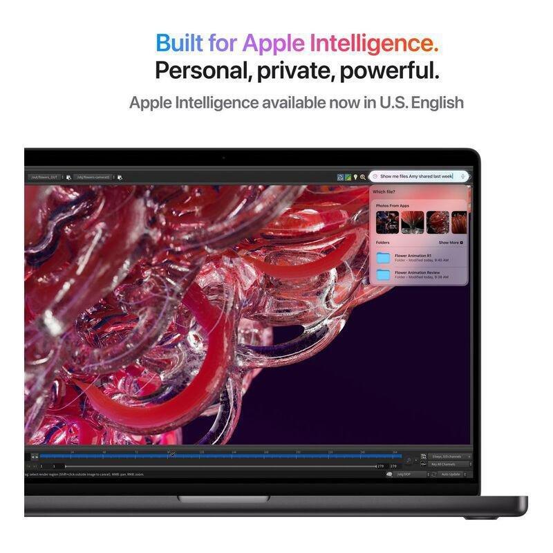 Apple 14-inch MacBook Pro With Apple M4 Max chip with 14‑core CPU and 32‑core GPU/36GB/1TB SSD - Space Black (English), , large image number 3