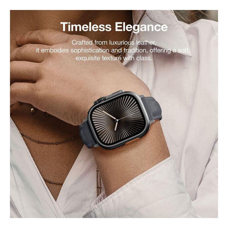 AmazingThing Class Watch Band For Apple Watch 49/46/45/44/40mm - Grey, , large image number 4