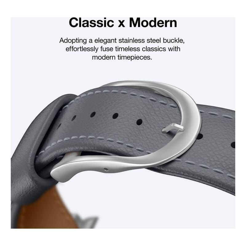 AmazingThing Class Watch Band For Apple Watch 49/46/45/44/40mm - Grey, , large image number 5