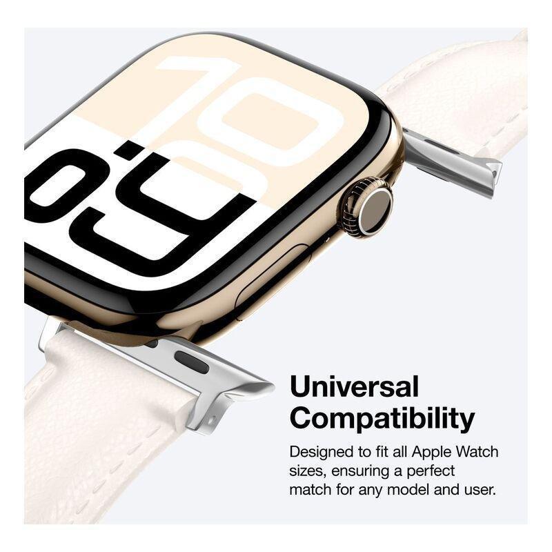 AmazingThing Class Watch Band For Apple Watch 49/46/45/44/40mm - White, , large image number 6