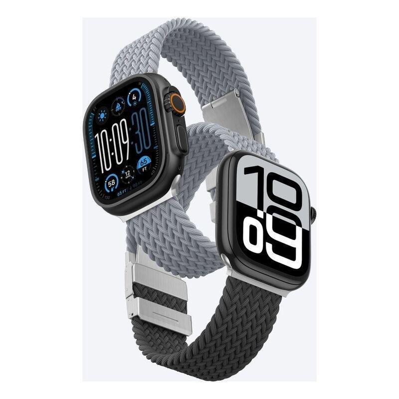 AmazingThing Blend Watch Band For Apple Watch 49/46/45/44/40mm - Grey/Black, , large image number 4