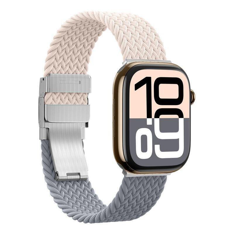AmazingThing Blend Watch Band For Apple Watch 49/46/45/44/40mm - Pink/Grey, , medium