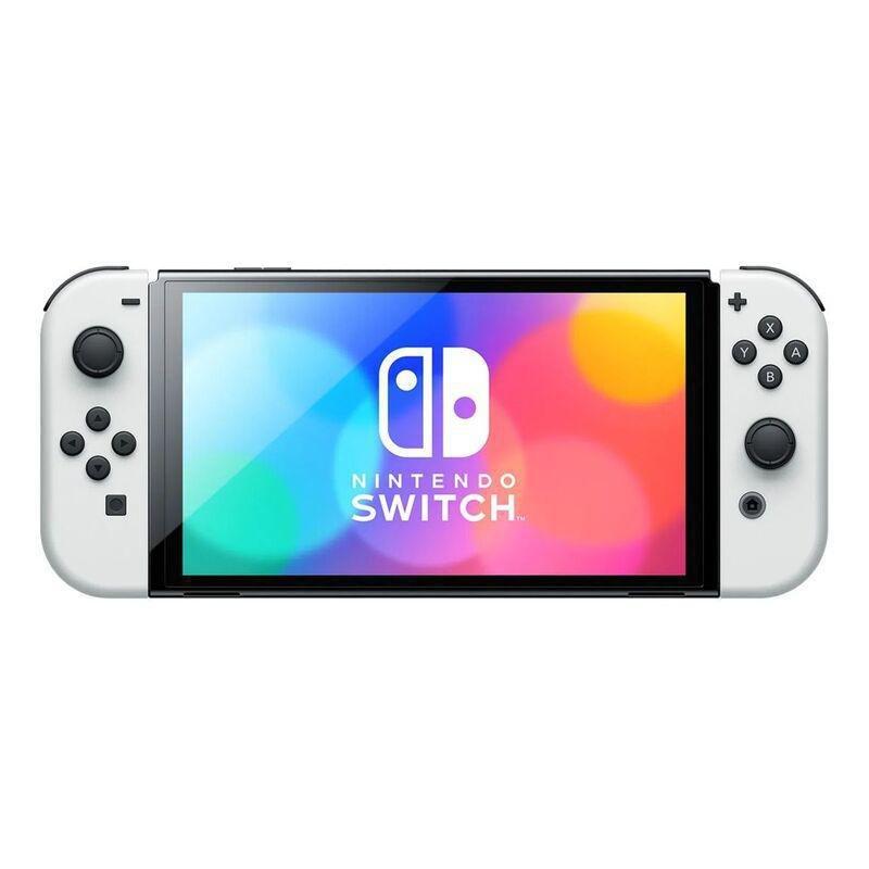 Nintendo Switch OLED White Joy-Con Console Mario Kart 8 Deluxe Bundle, , large image number 1