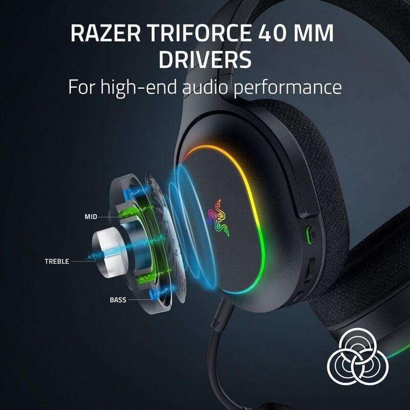 Razer Barracuda X Chroma Wireless Multi-Platform Gaming Headset - White, , large image number 2