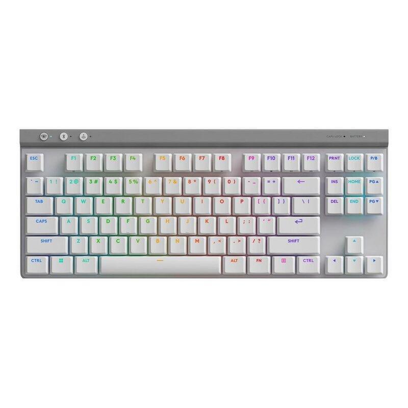 Logitech G G515 Wireless Lightspeed TKL Tactile Gaming Keyboard - White, , large image number 0