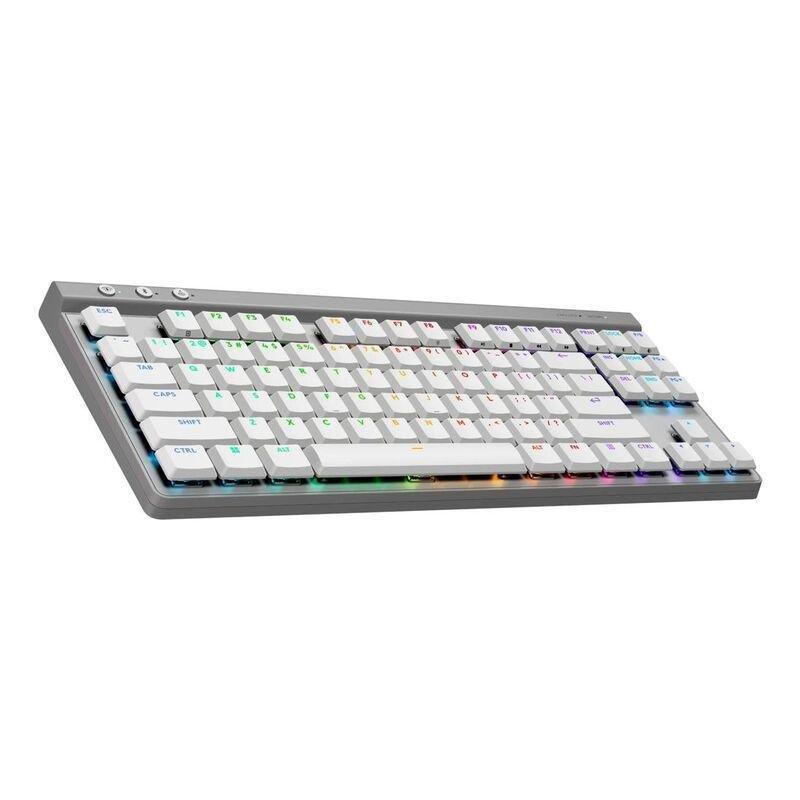 Logitech G G515 Wireless Lightspeed TKL Tactile Gaming Keyboard - White, , large image number 2