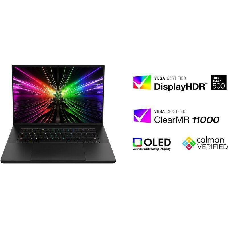 Razer Blade 16 Gaming Laptop Intel Core i9-14900HX/32GB RAM/2TB SSD/NVIDIA GeForce RTX 4090 16GB/16-inch QHD+ 240Hz OLED/Windows 11 Home - Black, , large image number 0